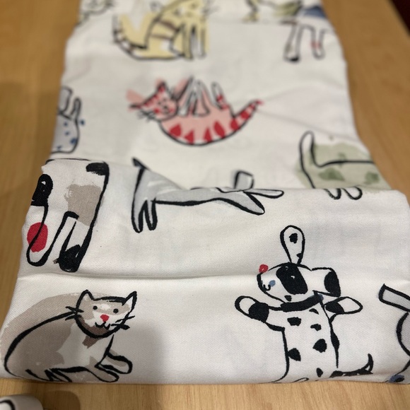 Vintage Cat and Dog Cartoon Art Bathroom Set - Picture 2 of 10